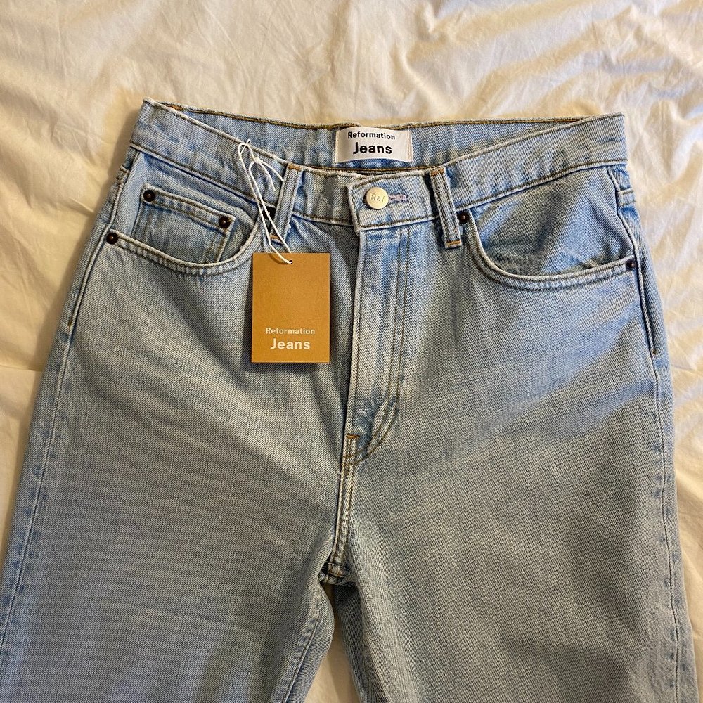 Reformation High Julia Cigarette Jean with Tags